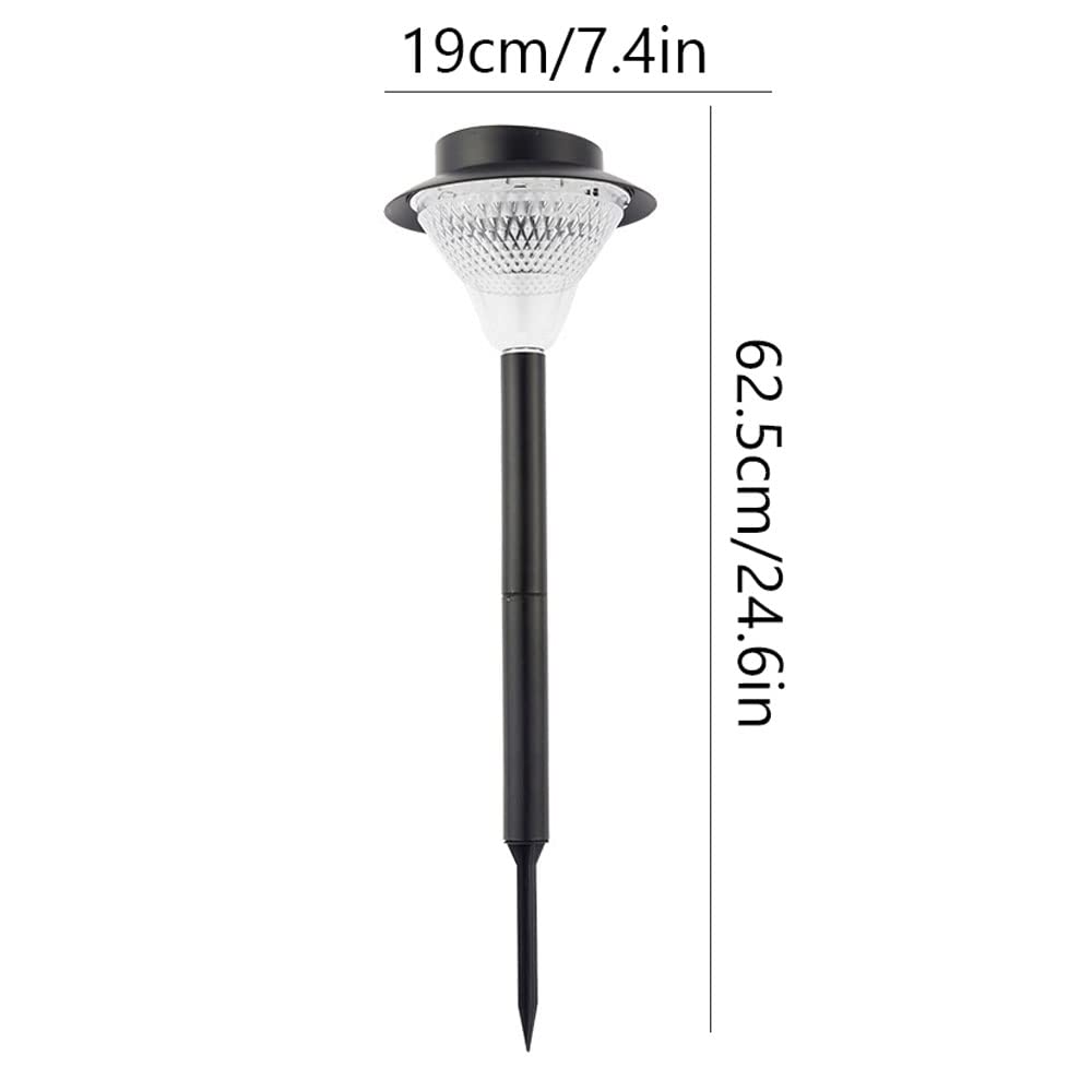 Solar Powered LED Outdoor Garden Lights - Waterproof ABS Landscape Lighting for Patio, Lawn, Pathway, and Villa Decoration | Perfect for Backyard, Driveway, and Wall Lighting at Night