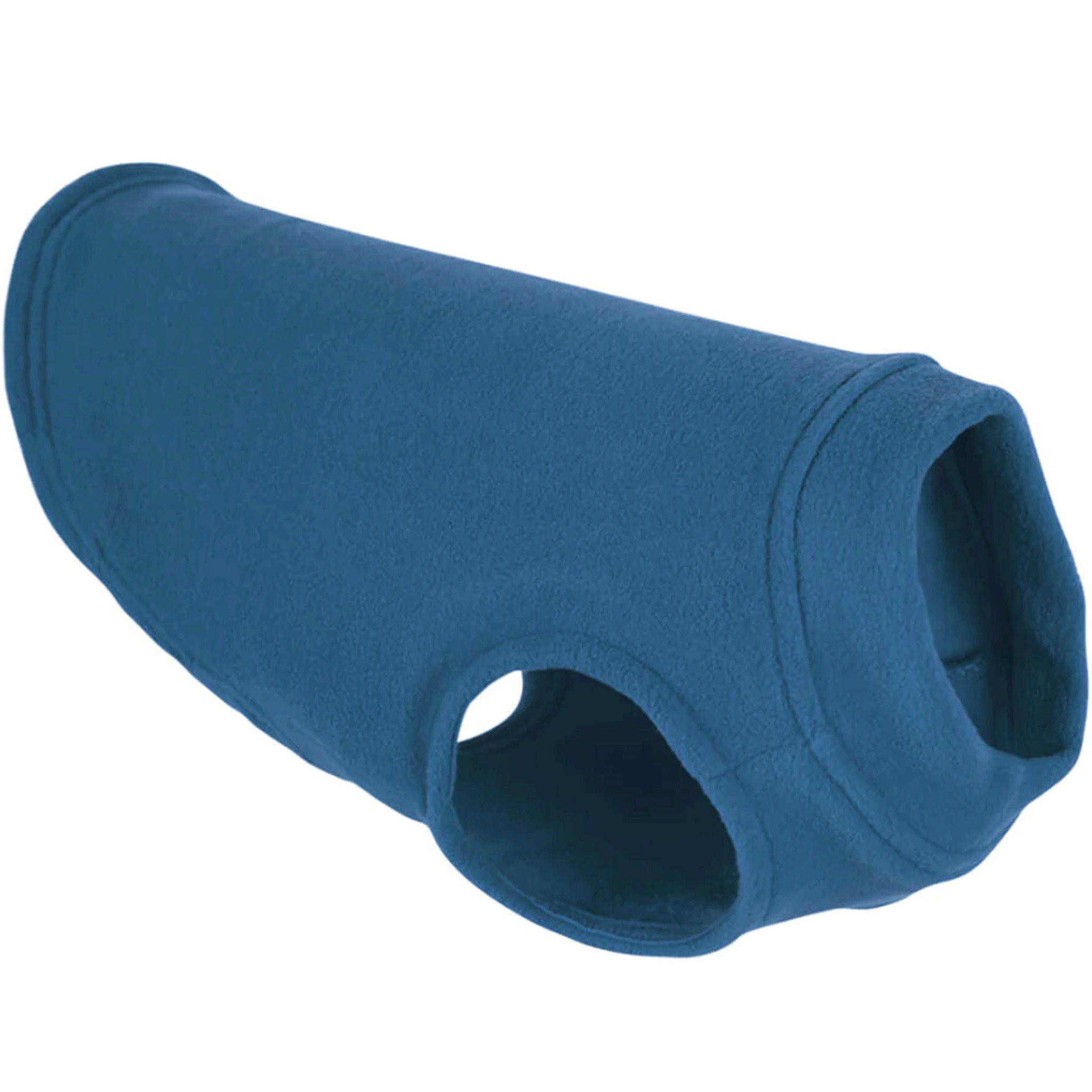Gooby Steel Blue Stretch Fleece Dog Vest - Warm & Comfortable Winter Coat for Small to Medium Dogs - Perfect for Outdoor Walks, Hiking & Cold Weather Adventures