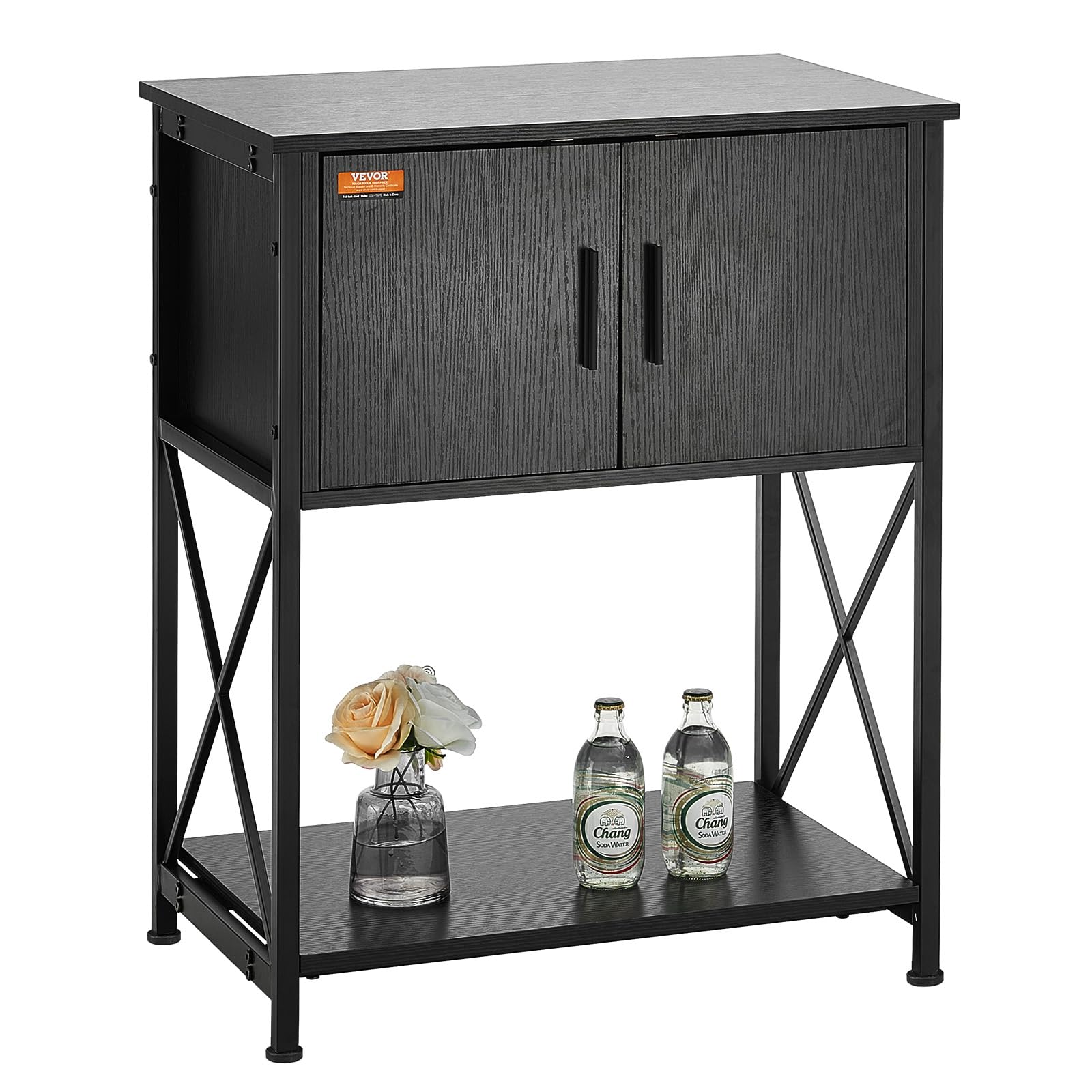 VEVOR 20 Gallon Aquarium Stand - Heavy Duty Steel & MDF Fish Tank Stand for Reptiles & Turtles (25.6