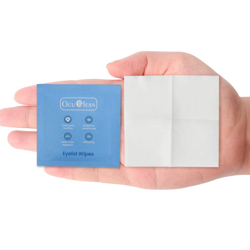 **Ved Eyelid & Lash Wipes – Gentle Periocular Treatment for Adults & Kids – Safe, Natural Debris Removal – 30 Sterile Pre-Moistened Wipes – Perfect for Daily Eyelid Hygiene & Makeup Removal**