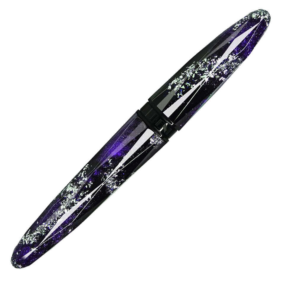 Benu Briolette Rollerball Pen - Milky Way Galaxy Design Luxury Writing Instrument for Office, School & Gift Giving