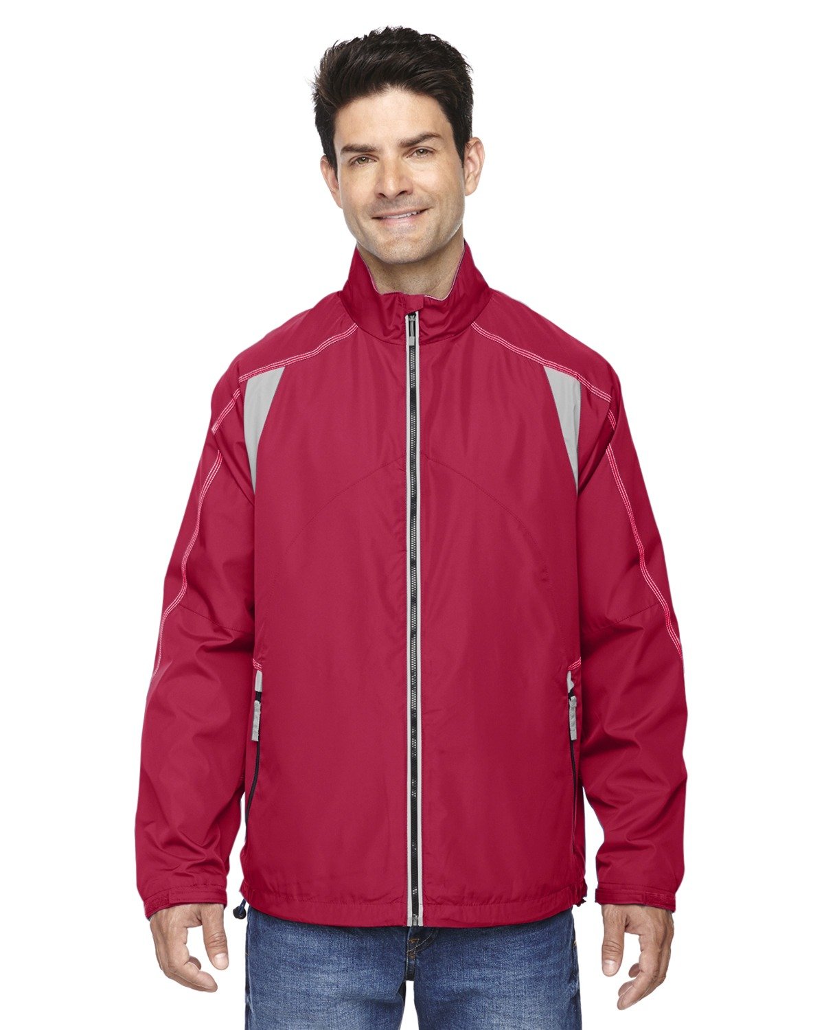 North End Men's Lightweight Adjustable Cuff Jacket - Perfect for Outdoor Activities & Casual Wear