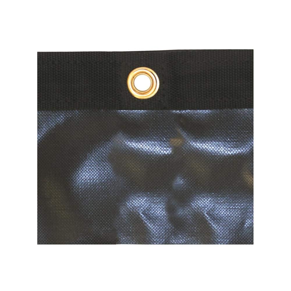 Buyers Products Black Mesh Replacement Tarp 8' x 22' - Heavy Duty Truck Cover for Cargo Protection & Debris Control | Perfect for Flatbed Trailers, Landscaping & Construction Sites