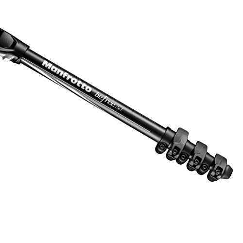 Manfrotto Befree Advanced Travel Tripod - Lightweight Aluminum Camera Tripod for DSLR & Mirrorless Cameras - Perfect for Travel, Hiking & Outdoor Photography