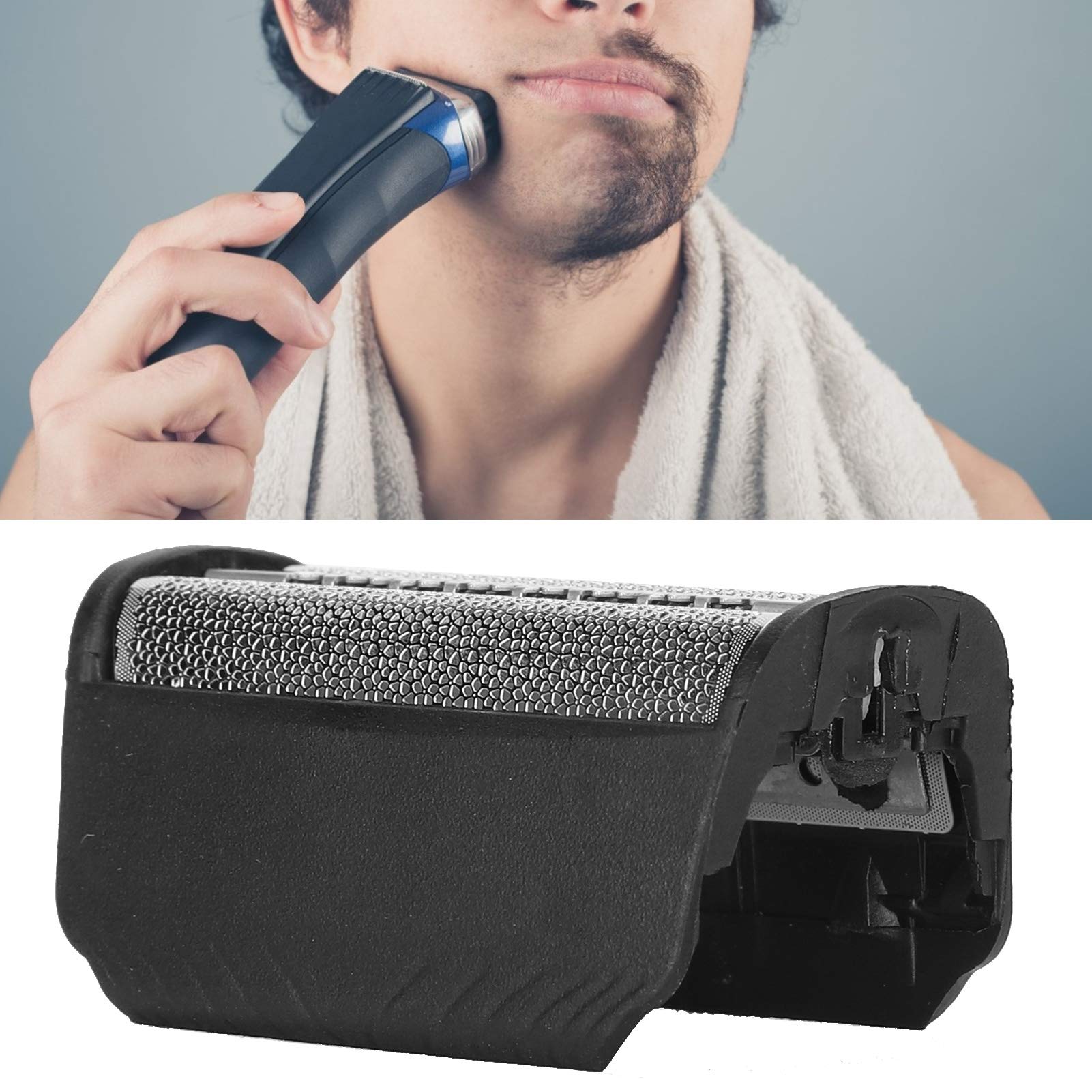 Braun 30B Replacement Cutter Head with Tooth Comb Technology - Compatible with Braun Series 3 310s 330s 340s Electric Shavers - Precision Trimmer for Smooth Shaving at Home or Travel