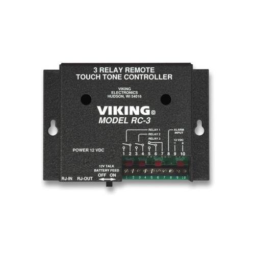 Viking Electronics VK-RC-3 3-Output Controller - White Box for Home Automation & Smart Lighting Control
