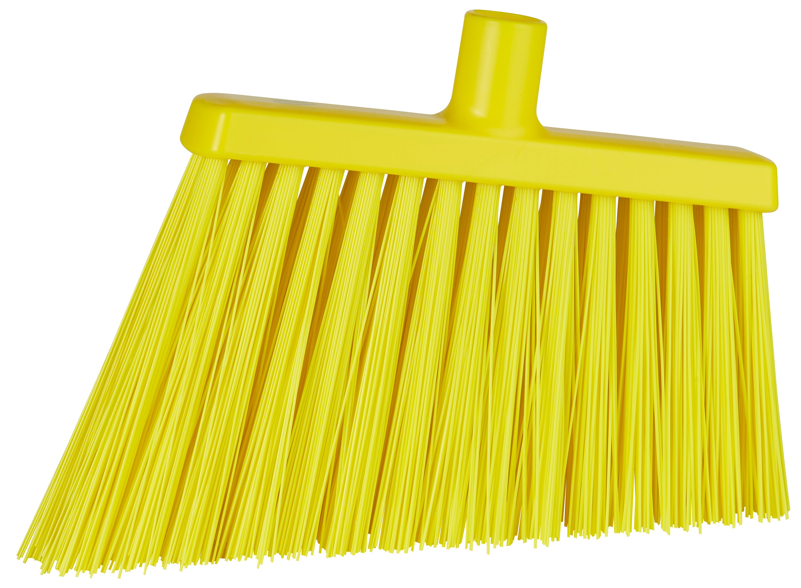 11.5 Inch Vikan Angle Cut Broom - Heavy Duty Cleaning Broom for Hard Floors, Tile & Laminate - Ideal for Home, Kitchen, Garage & Office Cleaning