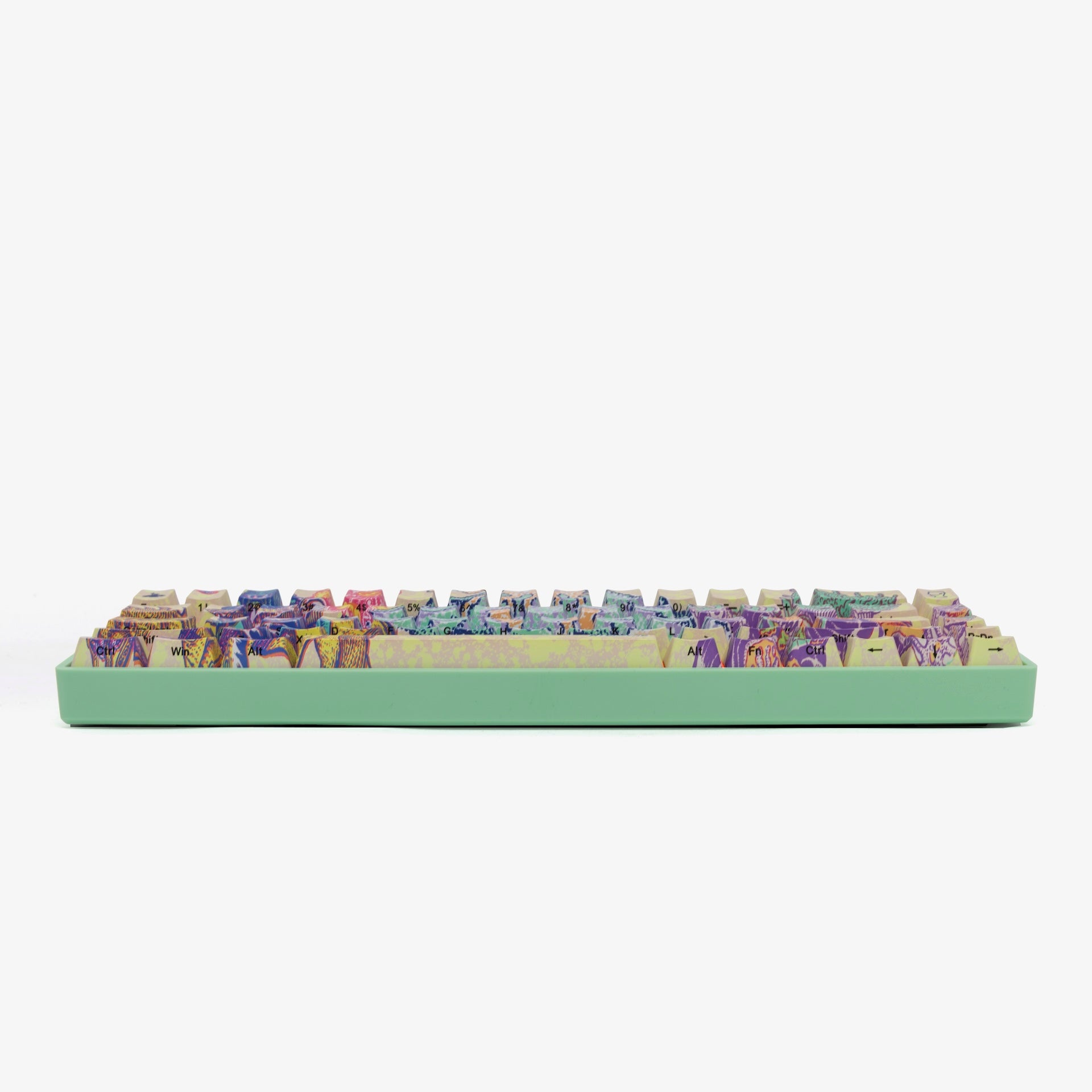 Brain Dead x HG Basecamp 65% Mechanical Keyboard - Compact Wired Gaming Keyboard with RGB Backlit for PC/Mac - Perfect for Esports, Coding & Office Work