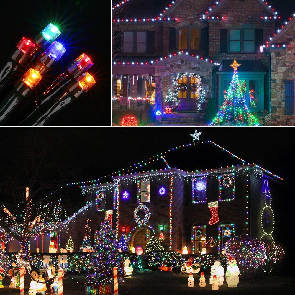 Solar Fairy Lights 7M 50 LED - Waterproof Outdoor Christmas String Lights for Garden, Wedding, Party Decor