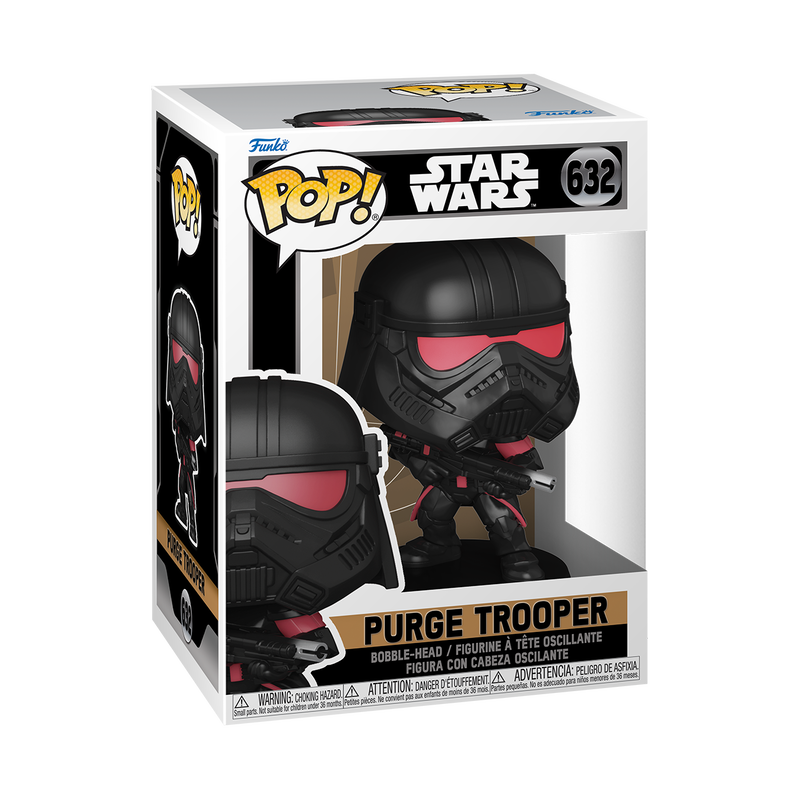 Purge Trooper Funko Pop Star Wars #632 - Collectible Vinyl Figure for Fans & Gift Idea | Perfect for Display, Decor, and Star Wars Collections