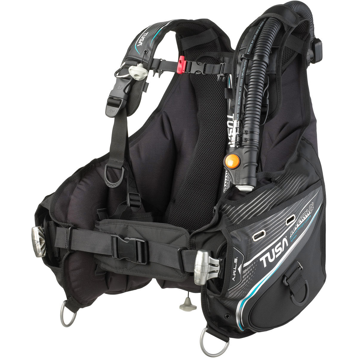 Tusa Soverin α Weight Integrated Scuba Diving BCD - Professional Buoyancy Control Device for Underwater Adventures | Perfect for Reef Exploration, Wreck Diving & Marine Life Photography