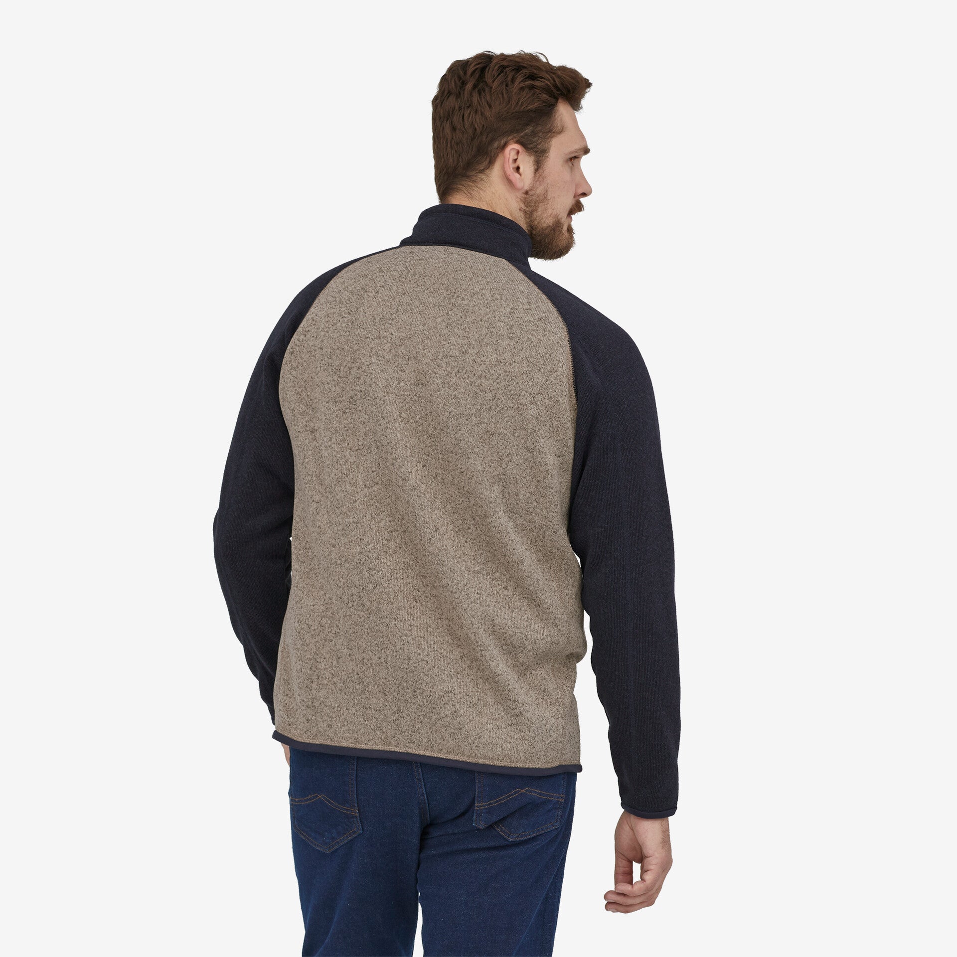 Men's Better Sweater® 1/4 Zip Fleece Jacket - Lightweight Warm Pullover for Hiking & Outdoor Activities (Style 25523)