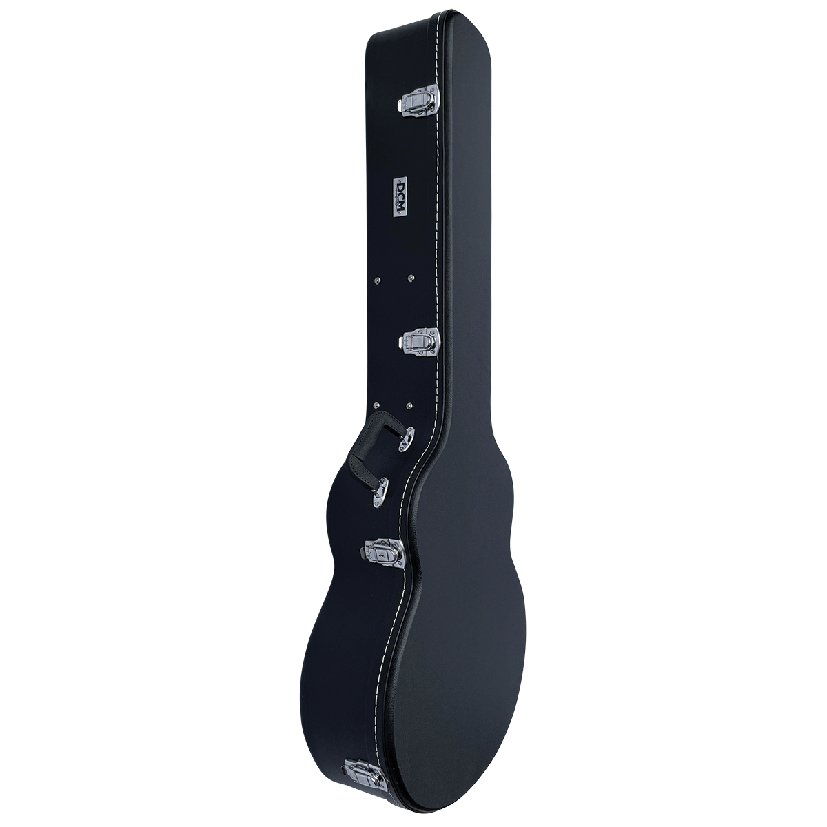 DCM WAB1 Acoustic Bass Guitar Hard Case - Premium Wooden Storage & Protection for Bass Guitars - Perfect for Travel, Gigging & Home Storage