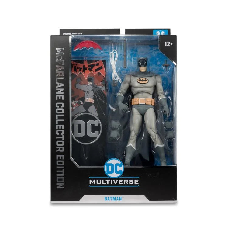 DC Multiverse Bat Manga Collector Edition Action Figure - Limited Edition Batman Collectible for Display & Gifts - Perfect for Comic Fans, Anime Lovers & DC Universe Collectors