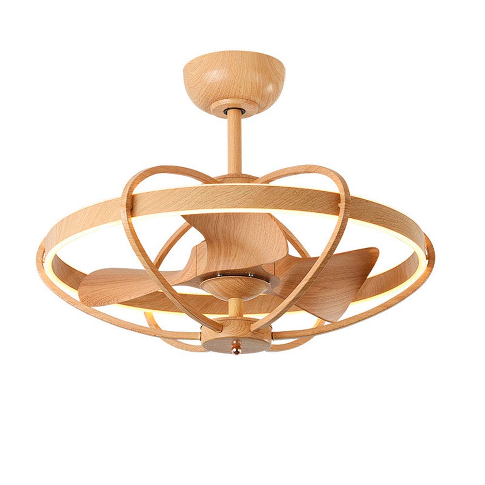 Stylish Invisible Ceiling Fan with LED Lighting - Dimmable Remote Control, Wrought Iron Design for Bedroom, Living Room & Hotel Decor | Energy Efficient Cooling & Ambient Light Solution