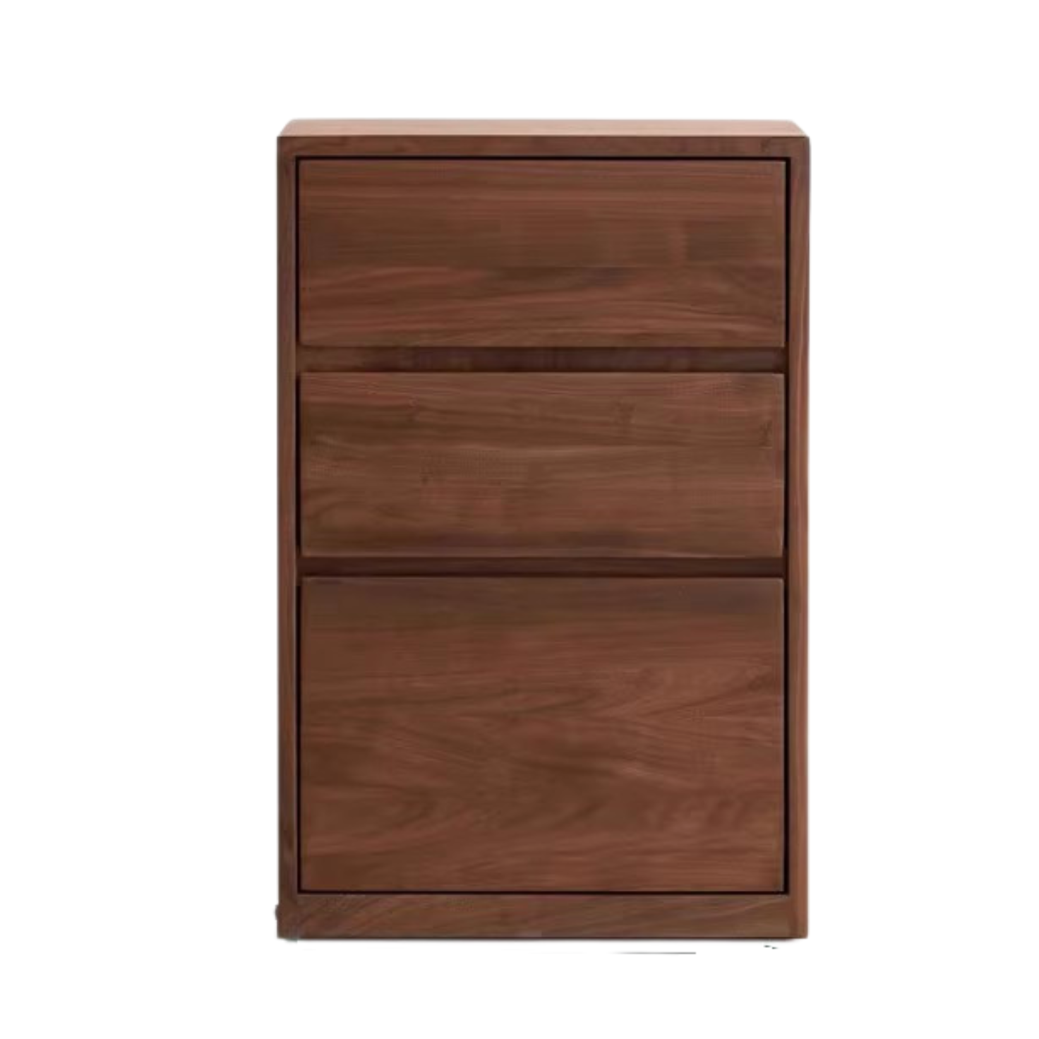 19.7x13.8x29.5 inch / 50x35x75 сm / Rich dark walnut color / Black walnut Drawer cabinet
