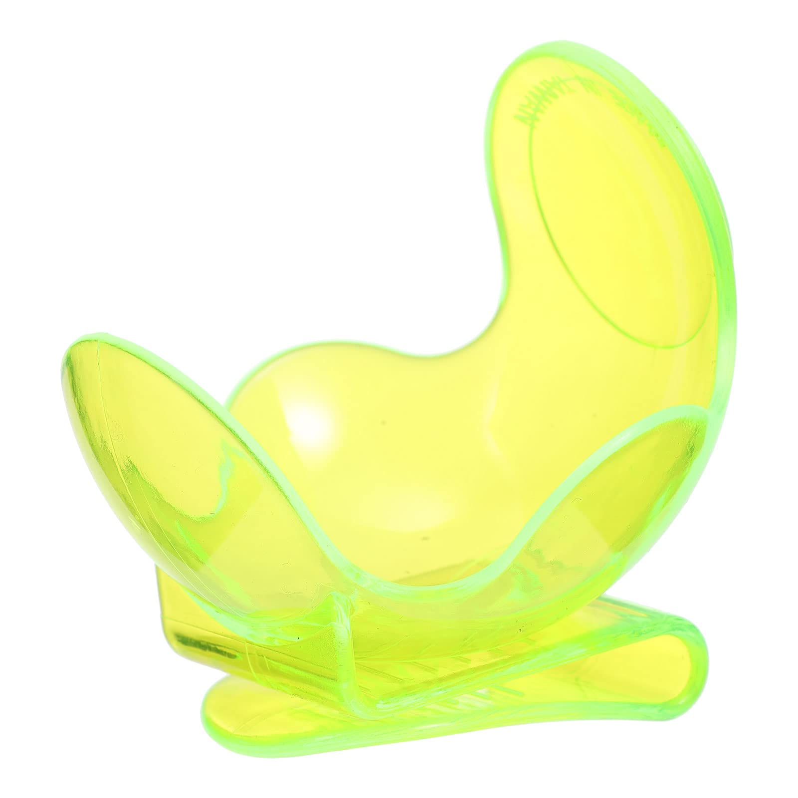 LUOZZY Tennis Ball Holder Waist Clip - Clear Tennis Ball Storage Pouch with Waistband for Tennis Matches & Practice (Yellow) - Perfect for Coaches, Players & Ball Retrievers During Games & Training Sessions