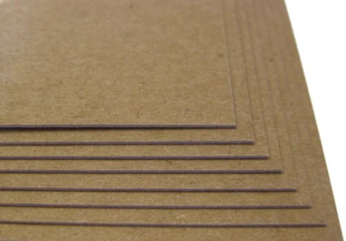 250 Sheets 24pt Chipboard - 4x6 Inches Lightweight Brown Kraft Cardboard for Photo Frames, Crafts & Packaging | DIY Scrapbooking, Invitations & Card Making