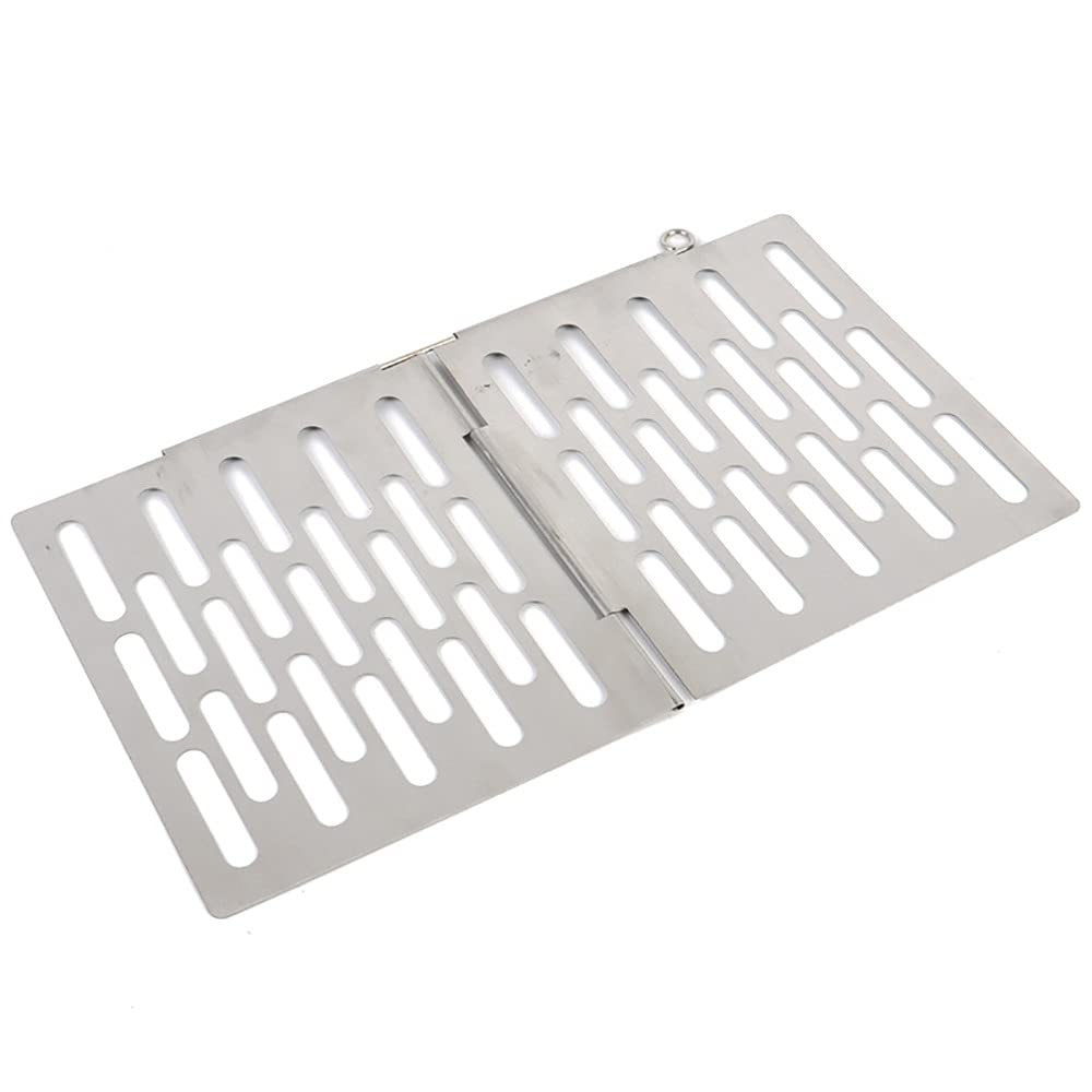 Stainless Steel Mesh Baking Rack - Square Grid Cooling Rack for Baking, Roasting & BBQ - Durable Kitchen Cooking Accessory for Cookies, Bread, Meat & Pastries - Perfect for Oven, Grill & Countertop Cooling