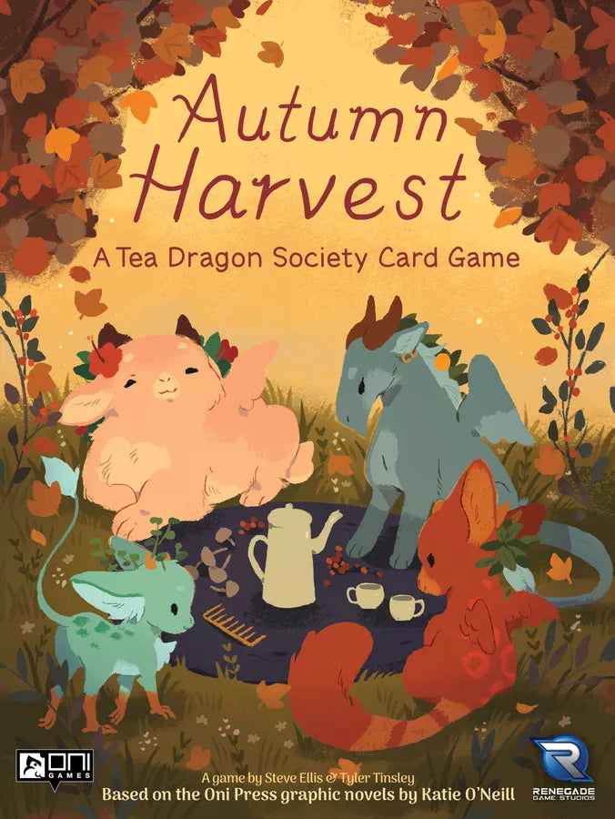 Autumn Harvest Tea Dragon Society - Premium Loose Leaf Herbal Tea for Relaxation & Wellness | Perfect for Fall Evenings, Cozy Gatherings & Gift Giving