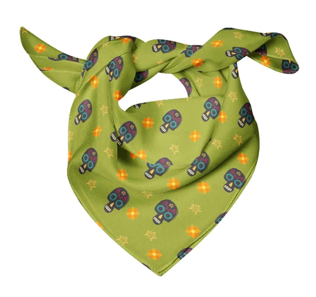 Bimba Printed Pure Silk Scarf - Women's Fashion Hair Neck Head Bandana Wrap - Perfect for Boho Style, Beach Outfits & Special Occasions