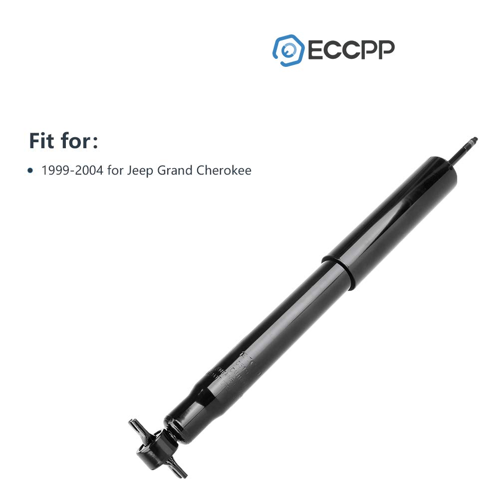ECCPP Front Shock Absorbers for 1999-2004 Jeep Grand Cherokee - Gas Struts Set of 2 - Replacement Auto Suspension Parts for Off-Road & Daily Driving