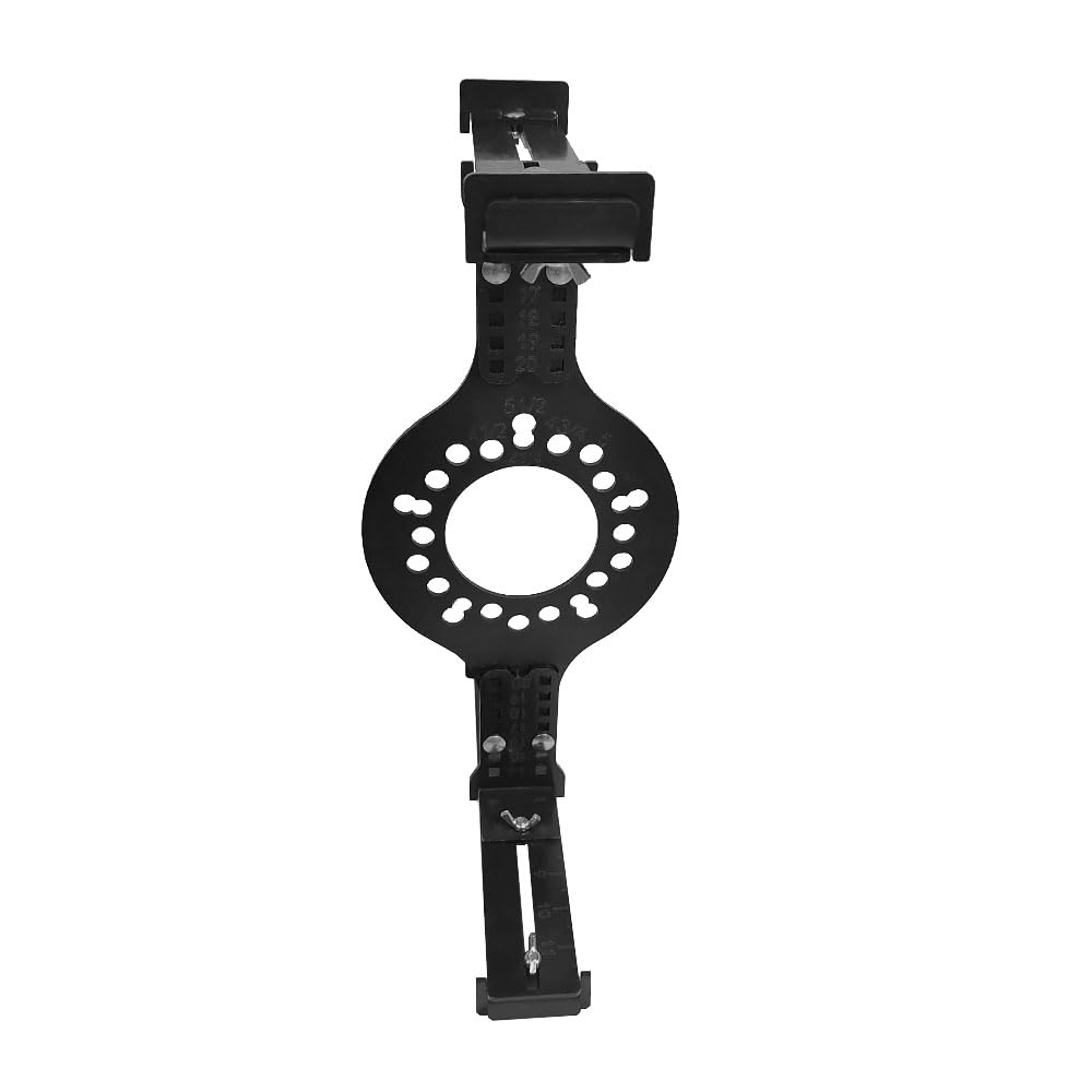 Wheel Fitment Tool & Simulator - Measure Tire & Rim Fit Size for 14-20 Inch Diameters & 7-17 Inch Widths - 5-Lug Bolt Pattern Mockup Tool - Perfect for Car Enthusiasts & Auto Shops
