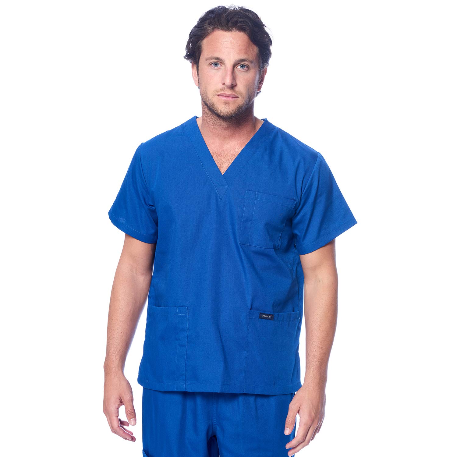 Dagacci Medical Scrubs for Women & Men - Comfortable & Durable Scrubs Tops & Shirts for Nurses, Doctors & Healthcare Professionals - Perfect for Hospitals, Clinics & Medical Workplaces