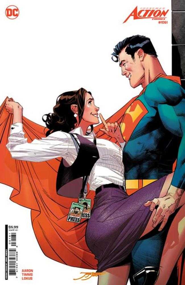 Action Comics #1061 Cover D Jorge Jimenez Variant - Limited Edition Collectible Comic Book for DC Fans & Investors | Perfect for Display, Gifts & Comic Collections