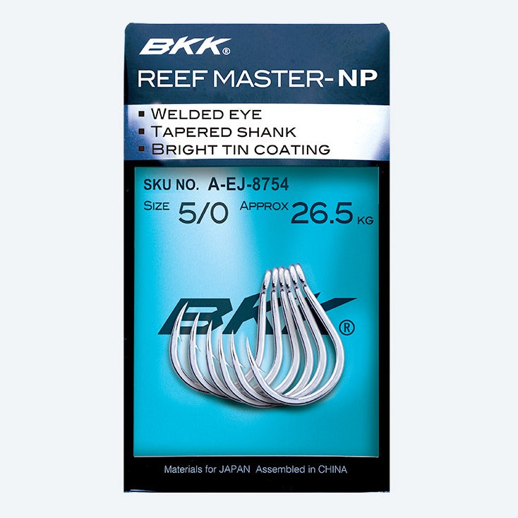 BKK Hooks Reefmaster - Premium Saltwater Fishing Hooks for Offshore & Reef Fishing - Ideal for Deep Sea Fishing, Spearfishing, and Game Fishing Adventures