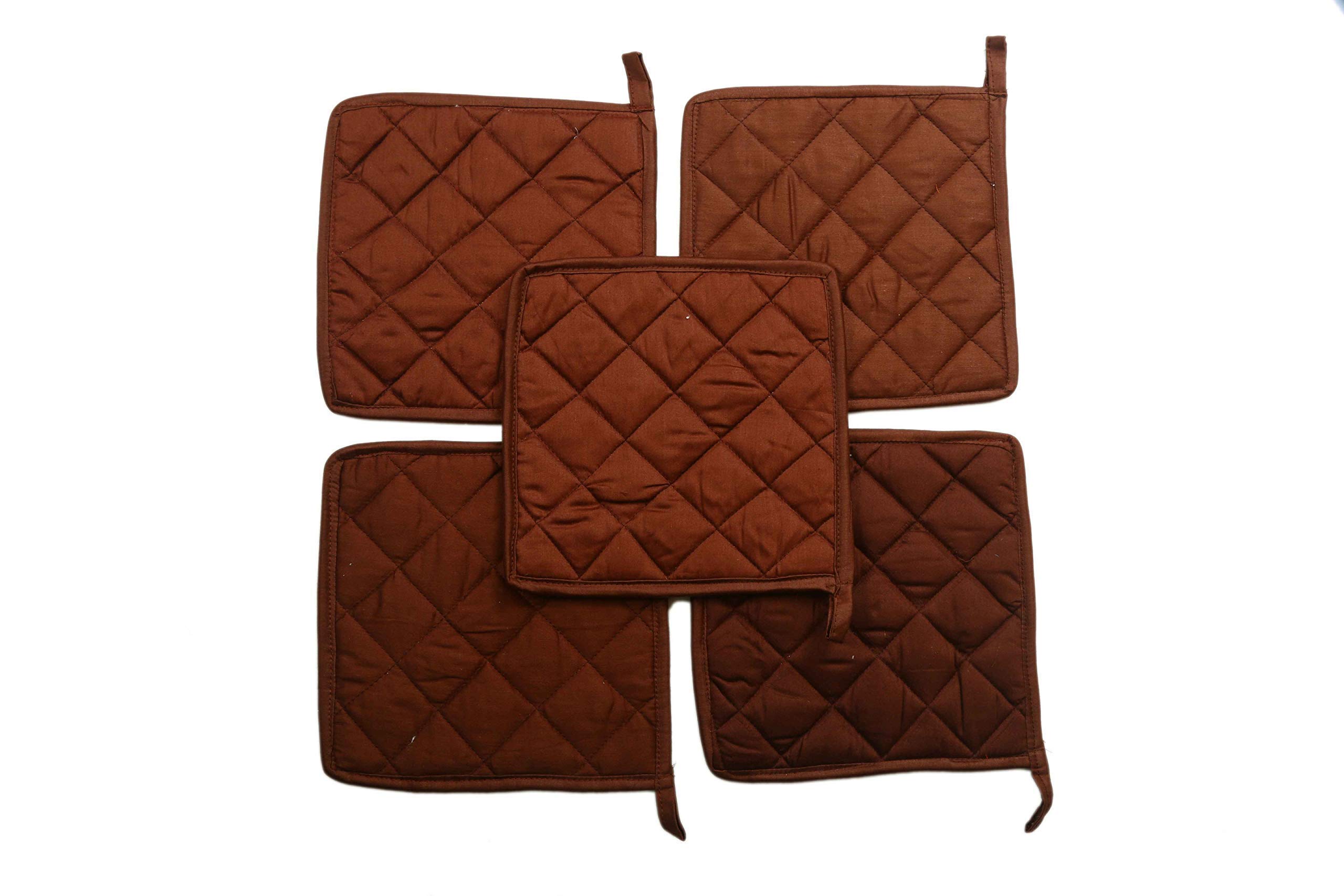100% Cotton Heat Resistant Pot Holders (9