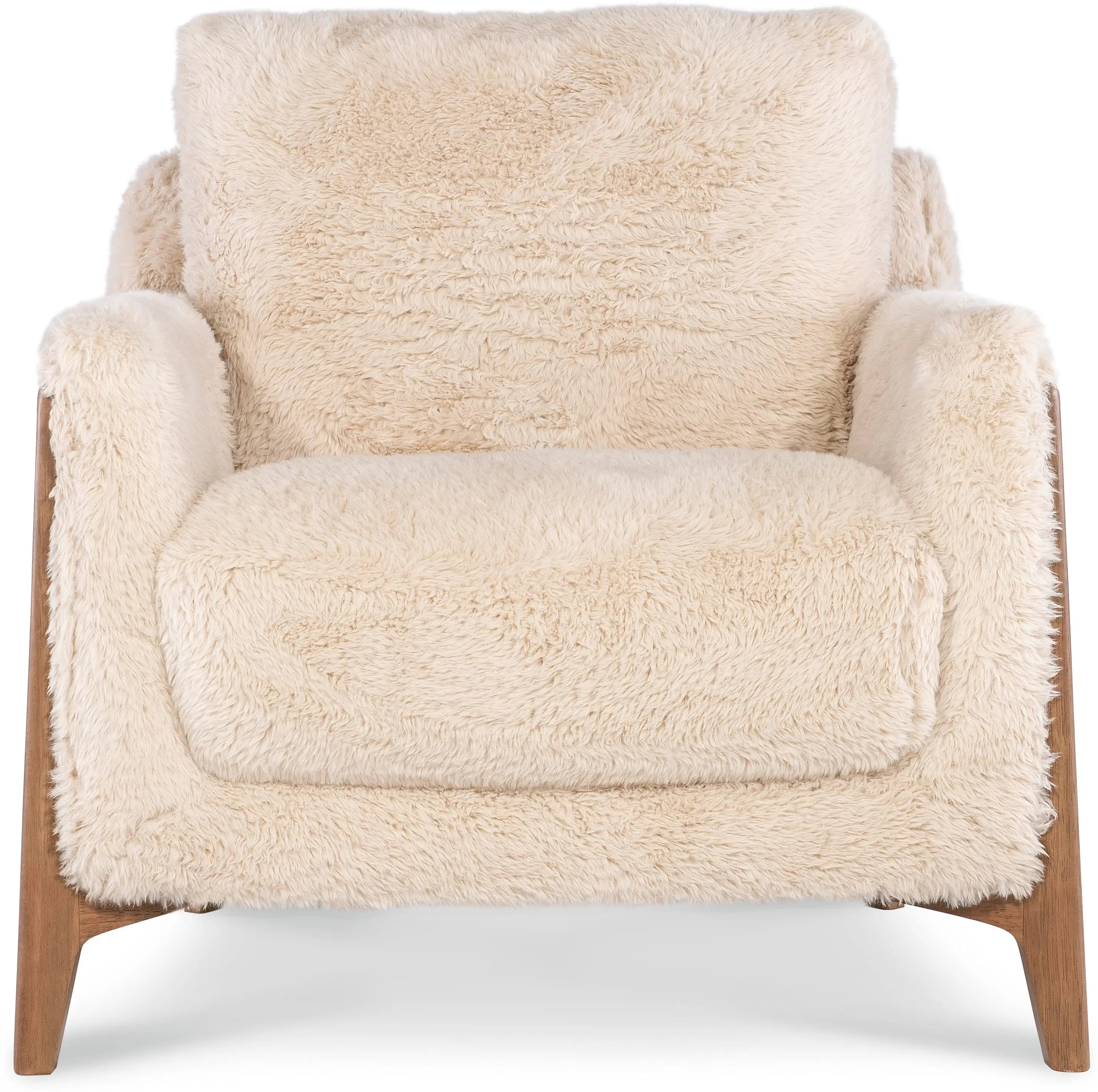 Cynthia Chair - Modern Accent Chair for Living Room, Bedroom & Office - Stylish Upholstered Armchair with Solid Wood Legs - Perfect for Home Decor, Reading & Relaxing