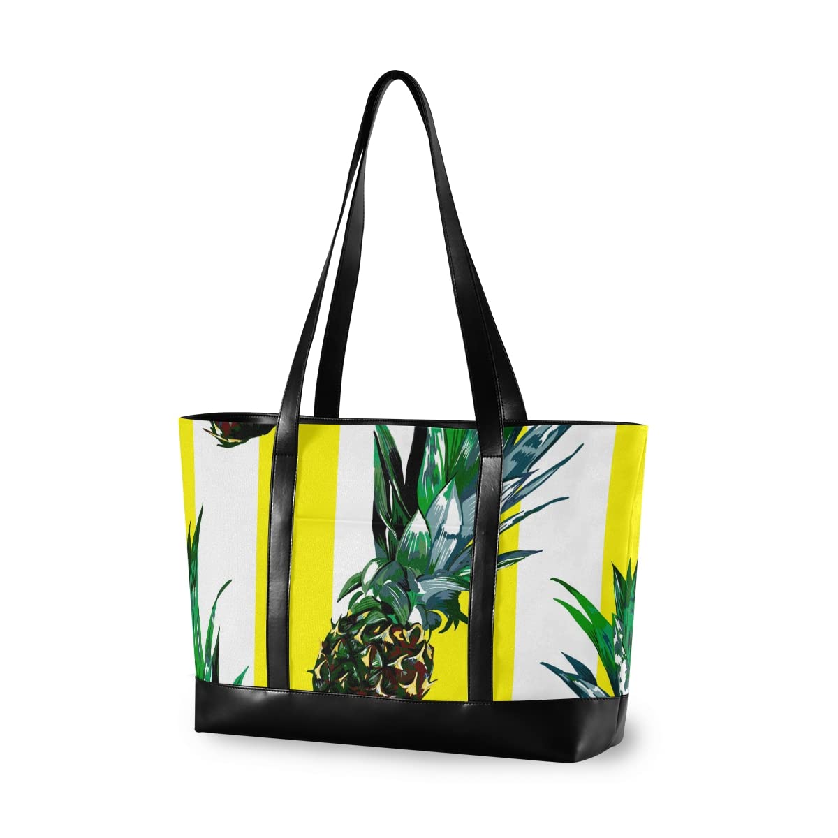 ZANHUGMI Hawaiian Pineapple Backpack - Stylish Tropical Fruit Print Casual Shoulder Bag for Women & Men | Perfect for Beach Vacation, Summer Travel & School