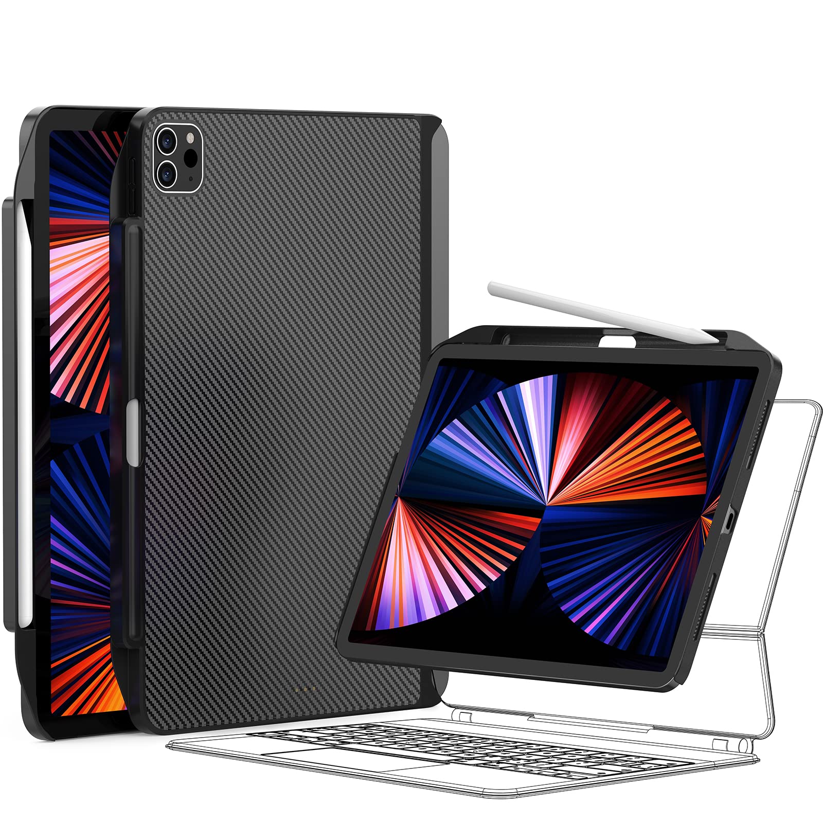 SWITCHEASY CoverBuddy Case for iPad Pro 11