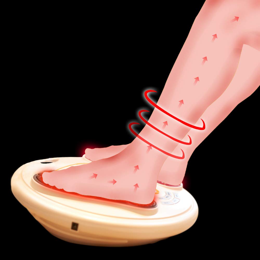 OSITO Circulation & Nerve Muscle Stimulator - TENS & EMS Therapy for Foot Circulation, Neuropathy Relief, Leg Pain, Body Relaxation & Massage - Clinically Proven for Home & Clinical Use