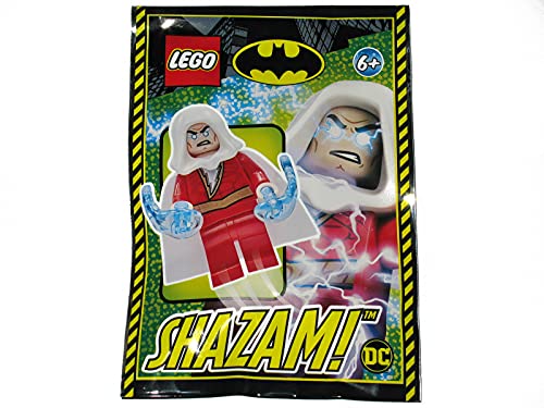LEGO DC Super Heroes Shazam Aluminum Mini Figures Set 212012 (Packaged) - Perfect for Collectors, Gifts & Superhero Display Scenes