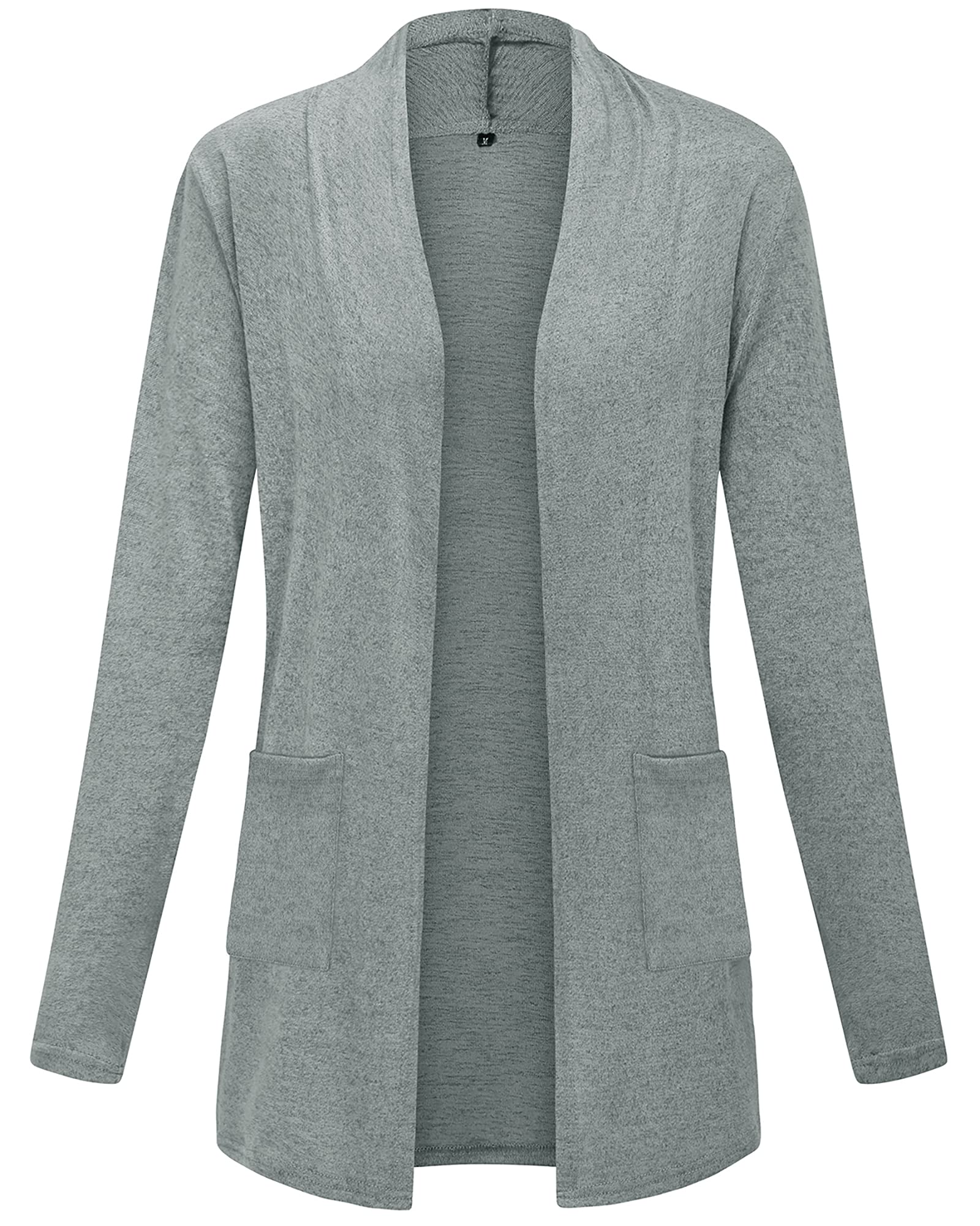 ULTRANICE Women's Lightweight Long Sleeve Cardigan Sweater with Pockets - 2025 Spring Casual Fashion Top for Work, Travel & Layering Outfits