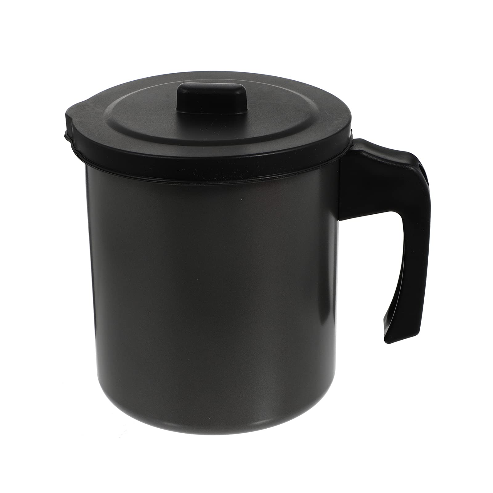 Hemoton 1pc Japanese Oil Pot Stainless Steel Grease Canister - Kitchen Oil Storage Bottle with Drip-Free Spout for Cooking, Frying & Salad Dressing - Perfect for Restaurants & Home Kitchens