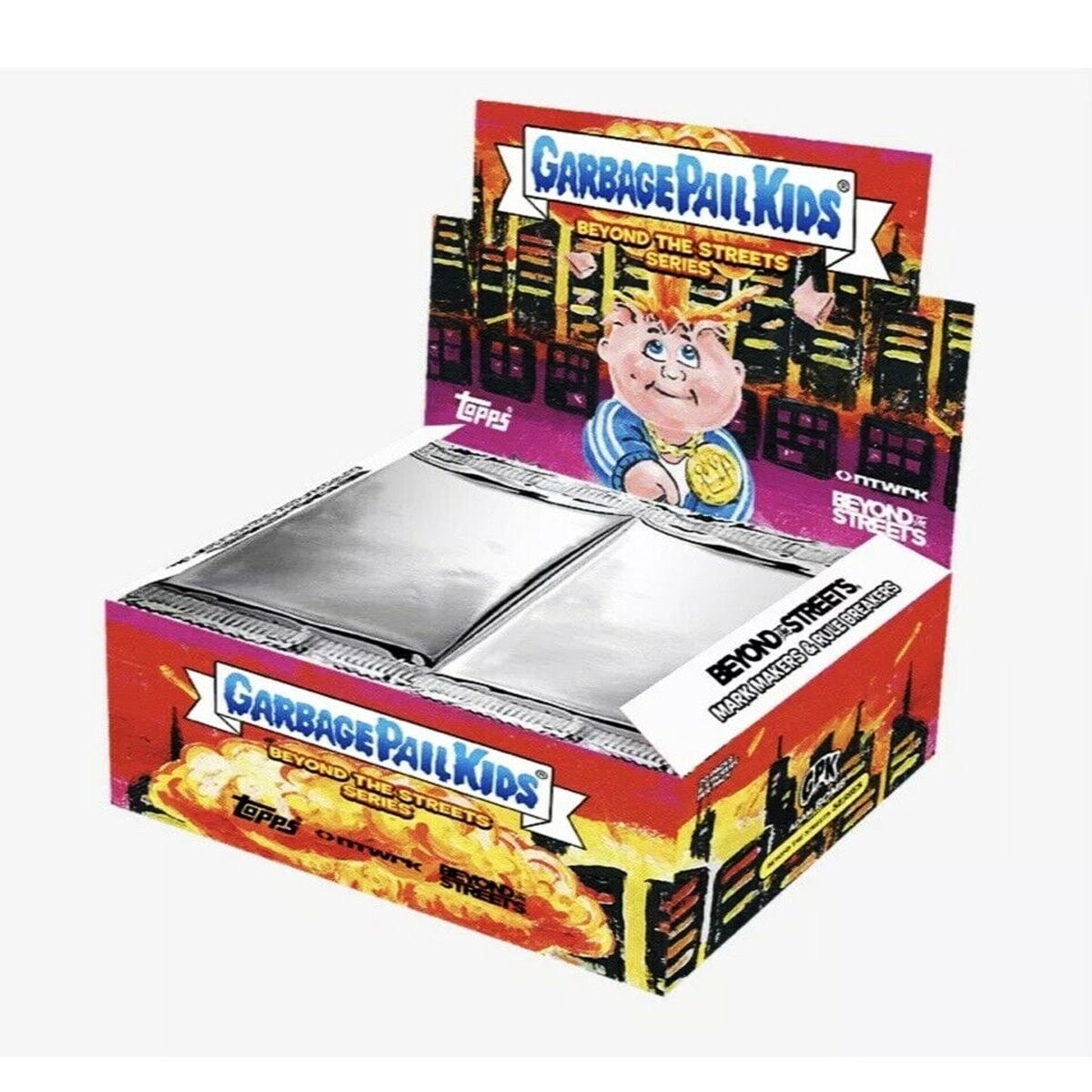 Garbage Pail Kids x Topps Beyond the Streets Artist Series Sealed Case - Limited Edition Collectible Trading Cards for Pop Culture Enthusiasts - Perfect for Display, Trading, and Nostalgic Gift Giving