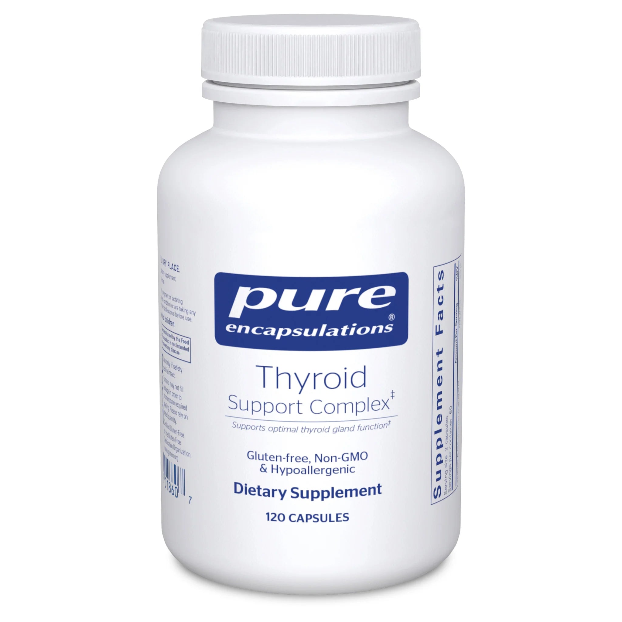 Thyroid Support Complex Supplement - Natural Thyroid Health Booster with Iodine & Selenium | Supports Metabolism, Energy & Hormone Balance | For Hypothyroidism & Hashimoto's Relief