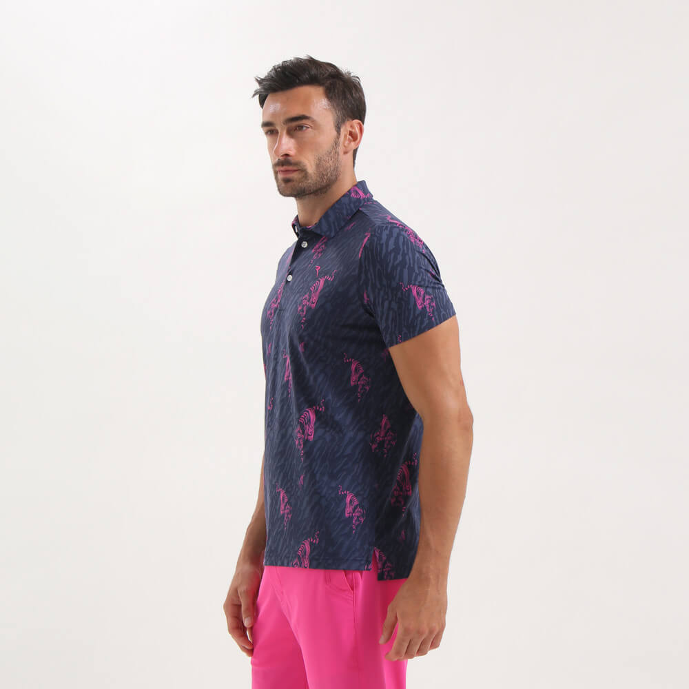 ANYONE | LIGHT H.D JERSEY SUNBLOCK® POLO Shirt - UPF 50+ Sun Protection, Moisture-Wicking & Breathable | Men's Casual Golf & Outdoor Performance Shirt - Perfect for Summer Sports, Beach & Travel