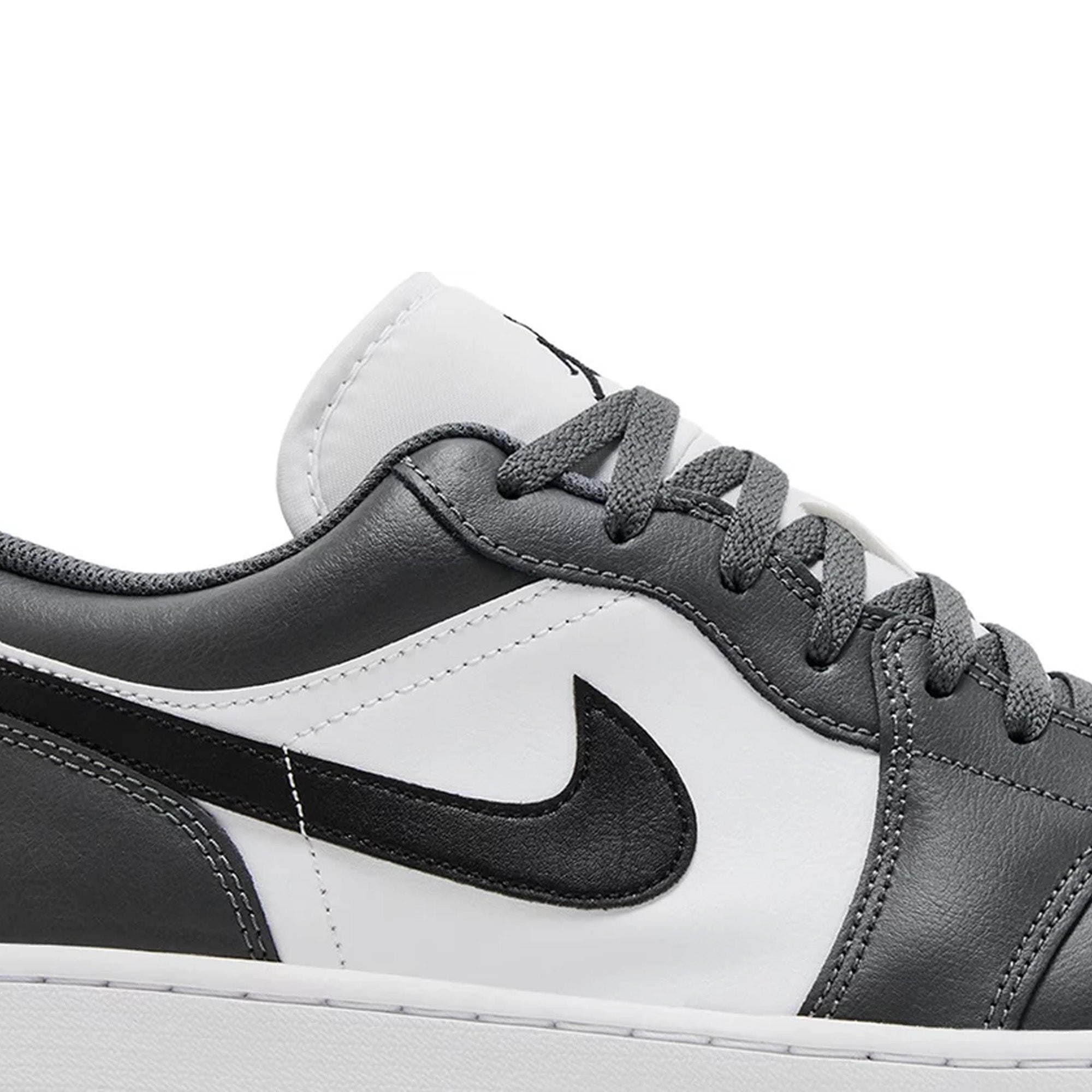 Air Jordan 1 Low 'Iron Grey' Sneakers (2024) - Men's Basketball Shoes for Casual Wear & Street Style