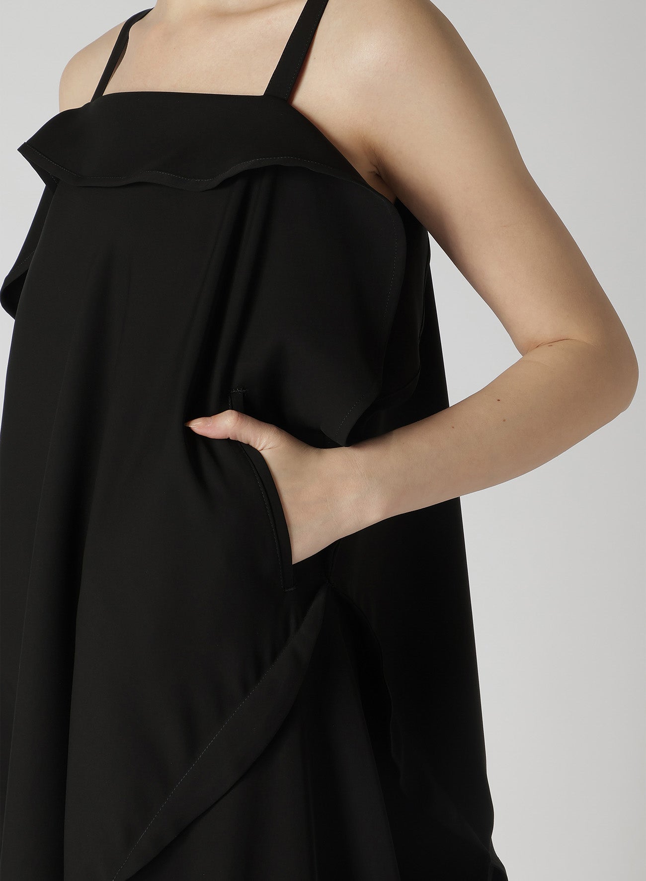 Double Satin Circle Dress - Elegant Flowy Midi Dress for Women | Perfect for Weddings, Parties & Special Occasions