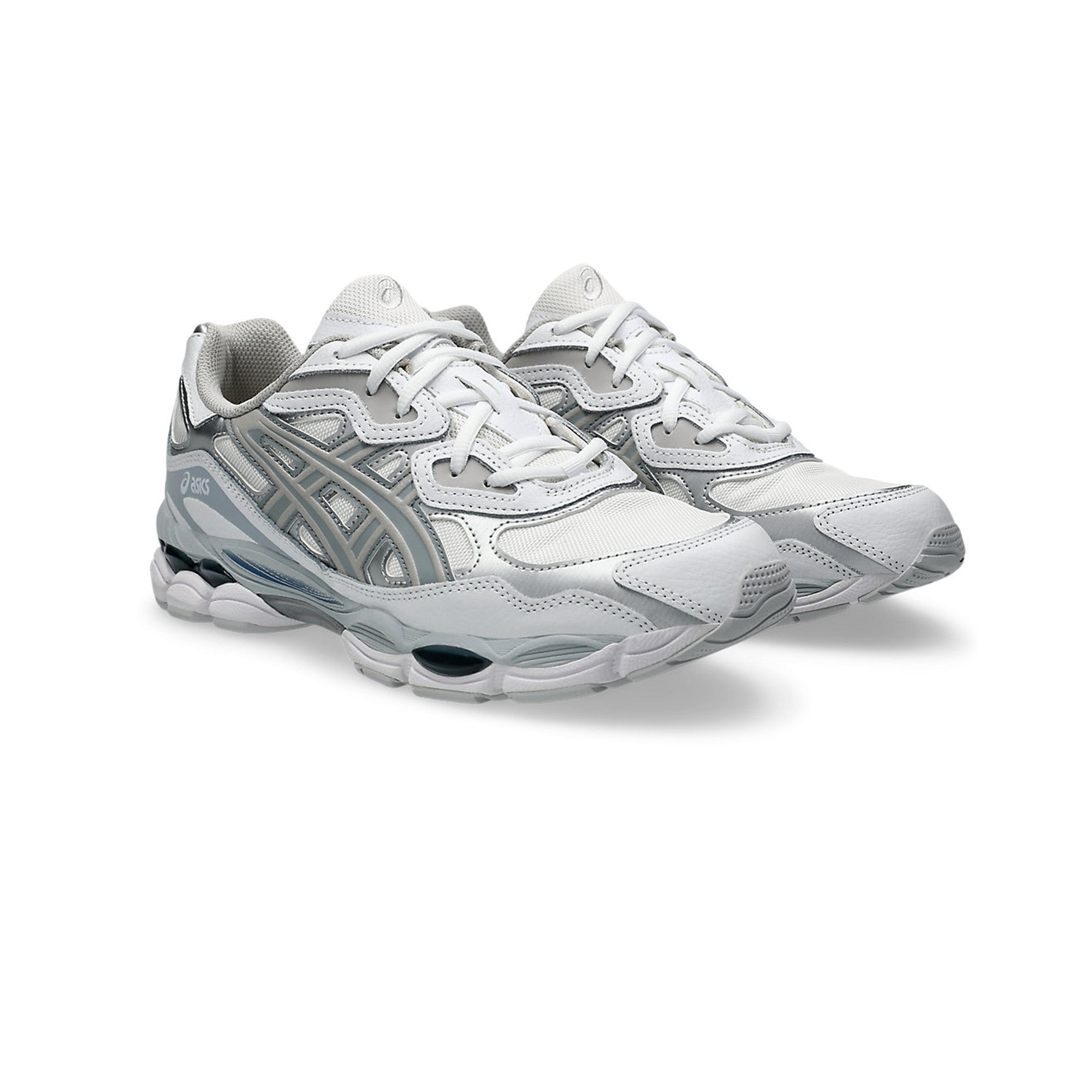 ASICS Gel NYC 'White Oyster Grey' Running Shoes for Men (2024) - Lightweight Cushioned Sneakers for Jogging, Gym Workouts & Daily Wear