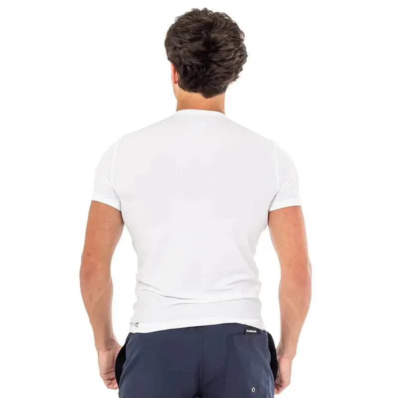 Quiksilver Men's Solid Streak Blanco Board Shorts - Quick-Dry Swim Trunks with 4-Way Stretch Lycra for Surfing, Swimming & Beach Activities