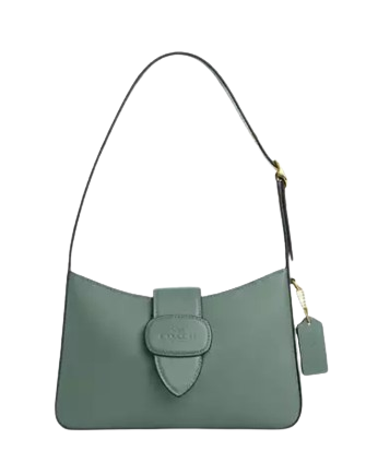 Coach Eliza Zipper Shoulder Bag for Women - Stylish Crossbody Purse for Work, Travel & Everyday Use