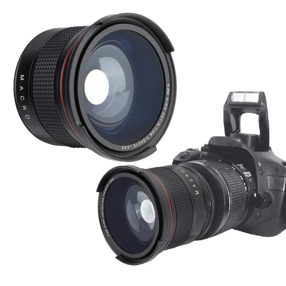 58MM 0.35X Fisheye Lens for DSLR & Digital Cameras - Ultra Wide Angle Adapter (Compatible with 58MM Thread) - Perfect for Landscape, Architecture & Creative Photography
