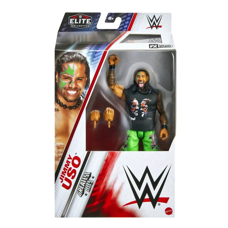 Jimmy Uso WWE Elite Collection Action Figure - Greatest Hits 2025 Edition - Perfect for Wrestling Fans & Collectors - Great Gift for Birthday, Christmas & Display