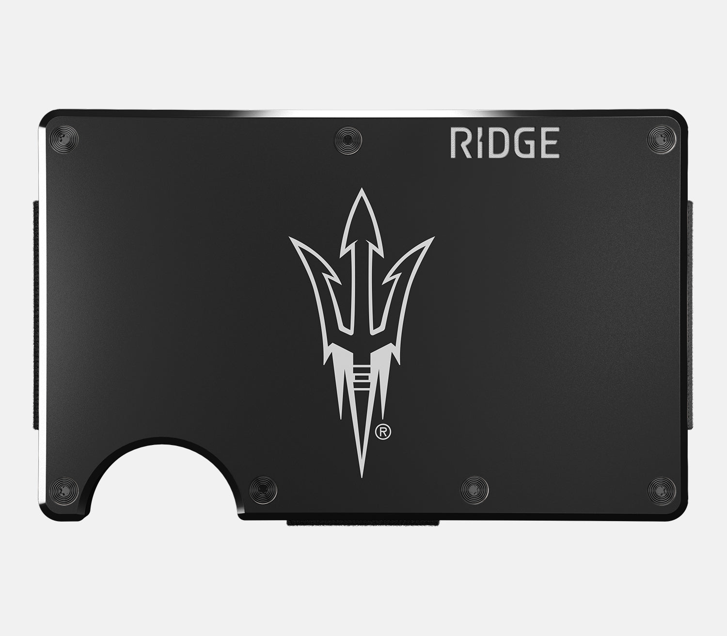 Ridge Wallet for Men - Slim Minimalist RFID Blocking Front Pocket Wallet - Arizona State Sun Devils Design - Perfect for Everyday Carry, Travel & Gifting