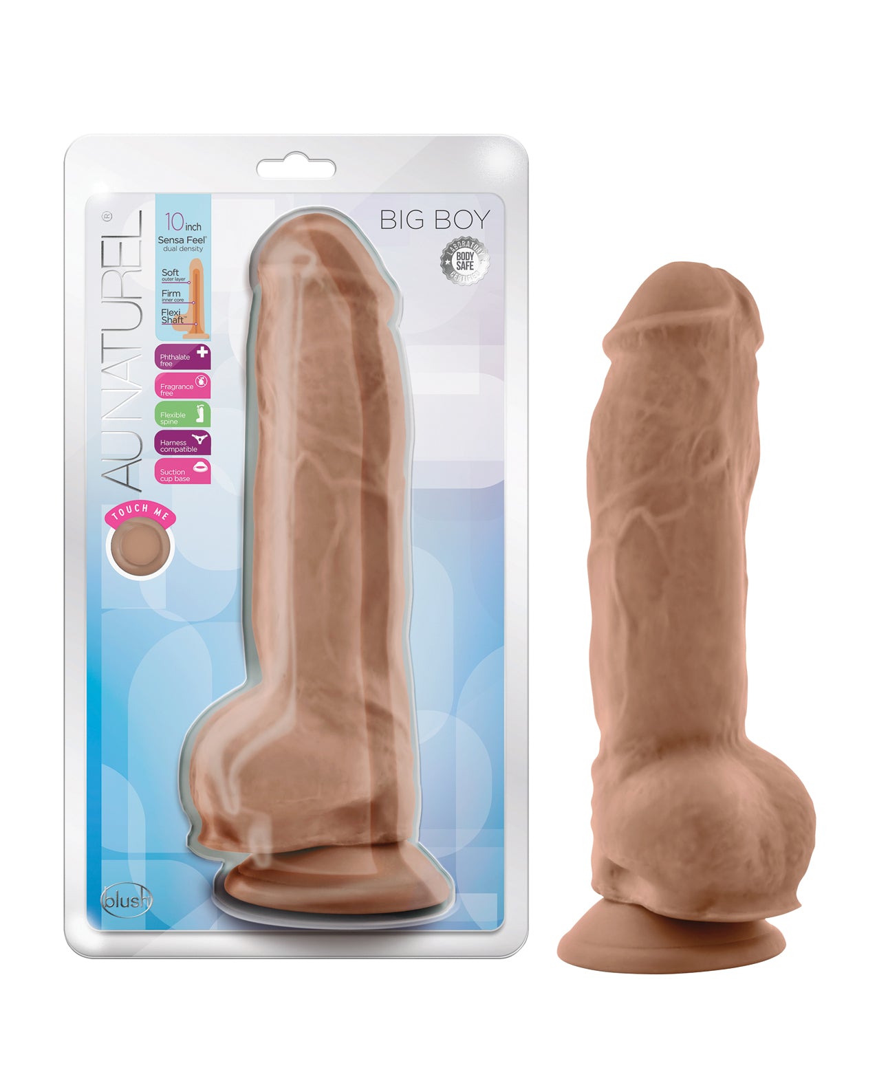 10 Inch Realistic Caramel Dildo with Testicles - Lifelike Adult Toy for Couples & Solo Play - Perfect for Bedroom Fun & BDSM Exploration